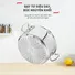 Bộ 5 Nồi Inox Cao Cấp Tefal Duetto Plus, Gồm Quánh 16cm/Nồi 18cm/Nồi 20/Nồi 22cm/Nồi 24cm