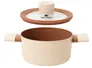 Bộ Nồi Chống Dính Ceramic Elmich Mocha EL5243MC04 Size 18,20,24, Quánh 16cm