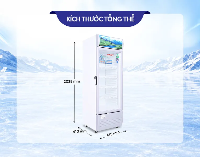 Tủ Mát Sanaky Inverter 340 Lít VH-408K3L
