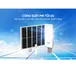 Đèn Đường Năng Lượng Mặt Trời Dùng Ngoài Trời, Sân Vườn Eco Sunhouse SHE-LECRTSE01.200W