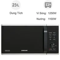 Lò vi sóng Samsung MG23K3515AS/SV 23 lít