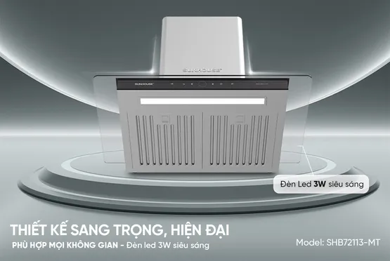 Máy Hút Mùi Chữ T Sunhouse SHB72113-MT 11
