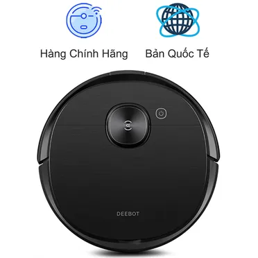 Robot Hút Bụi Và Lau Nhà Ecovacs Deebot OZMO T8 AIVI DBX11-11, Màu đen 40W - Hàng Chính Hãng - Bản Quốc Tế