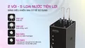 Máy Lọc Nước Ion Kiềm Hydrogen Mutosi 10 Lõi MP-P68K