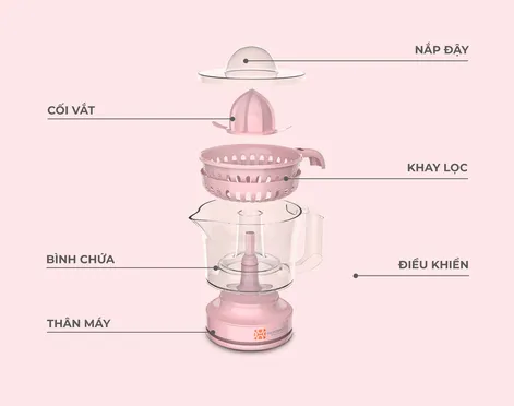 Máy Vắt Cam Hawonkoo OJH-001 30W 10