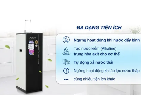 Máy Lọc Nước Ion Kiềm Hydrogen Mutosi MP-S1001H 7