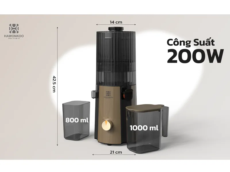 Máy Ép Chậm Hawonkoo SJH-004 200W