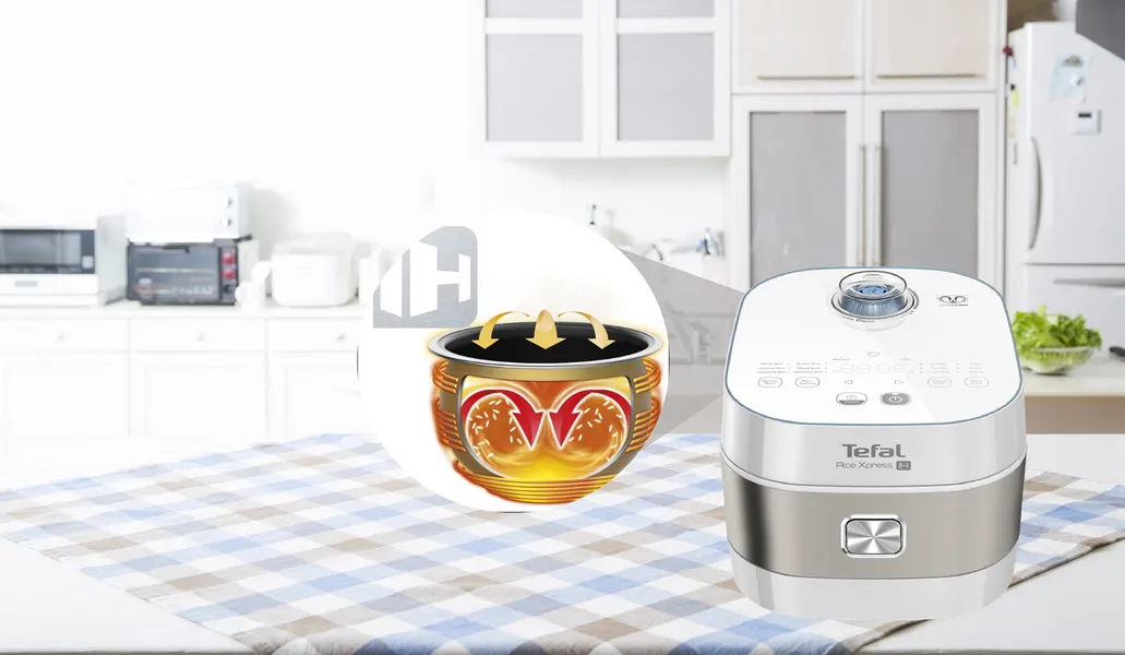 Nồi Cơm Điện Cao Tần Tefal RK762168 1.5 lít