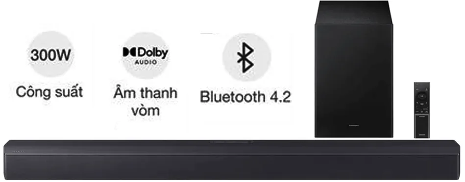 Bộ Loa Thanh Samsung HW-B450F/XV 300W