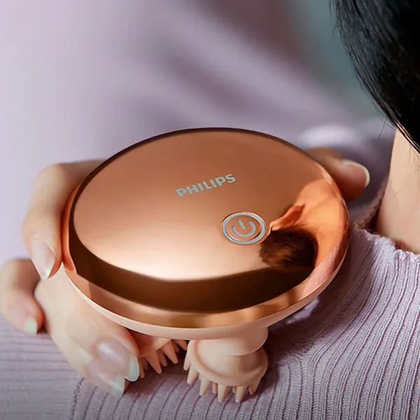 Máy Massage Đầu Mini Philips PPM1301 Hồng