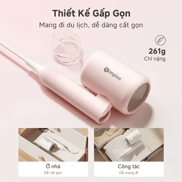 Máy Sấy Tóc Gấp Gọn Simplus CFJH008WH00 2