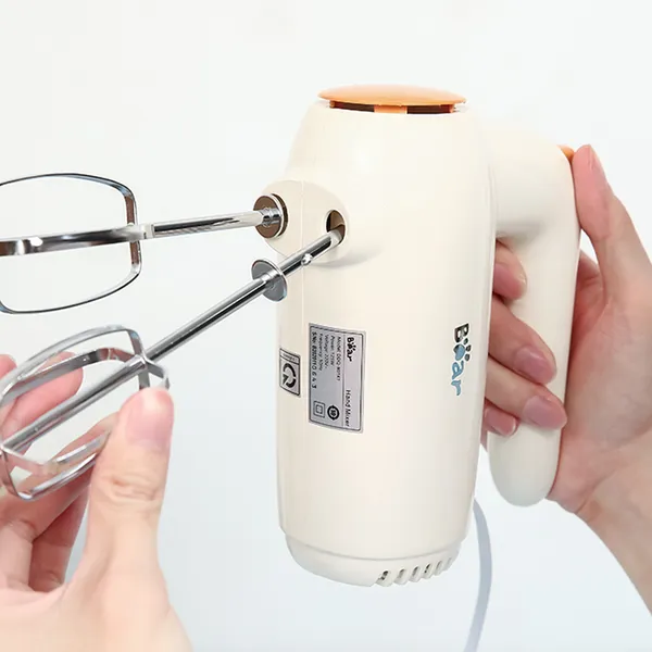 Máy Trộn Thực Phẩm Cầm Tay Bear DDQ-B01K1 - Hàng Quốc Tế - Bản Tiếng Anh