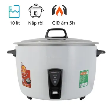 Nồi Cơm Điện Sharp KSH-D1010V 10 Lít 1