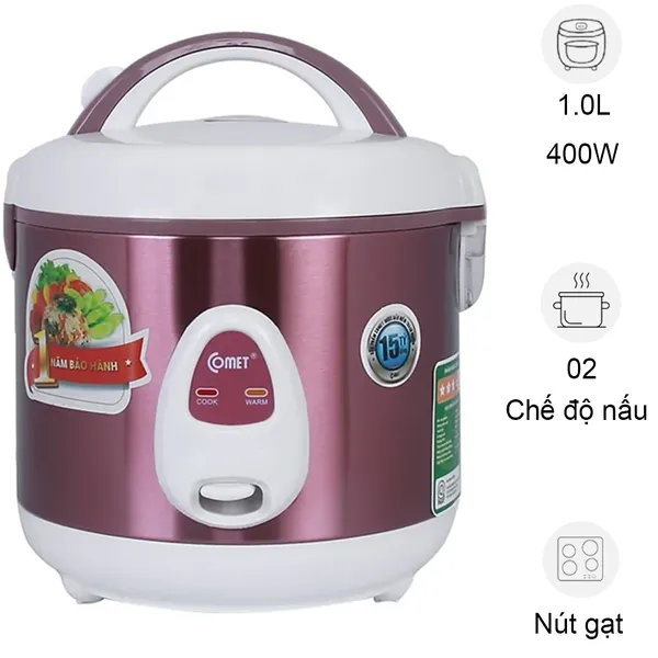 Nồi Cơm Điện Comet CM8025 1 Lít