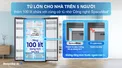 Tủ Lạnh Samsung Inverter 578 Lít Side By Side RS57DG410EB4SV
