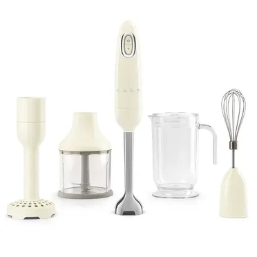 Máy xay cầm tay Smeg HBF02CREU, màu kem 700W 0