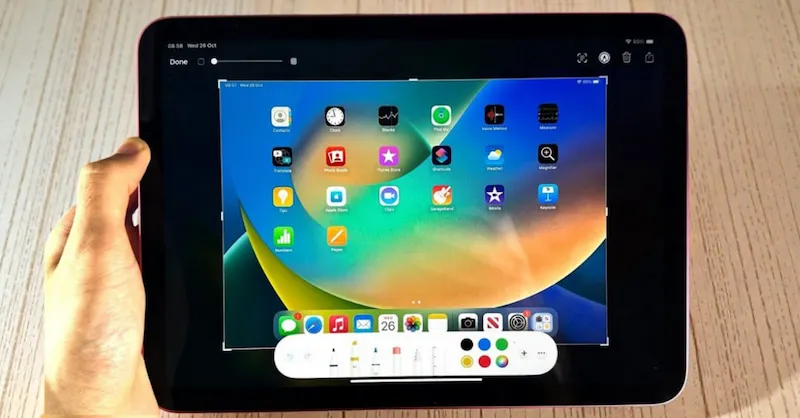 Hướng dẫn cách chụp màn hình iPad đơn giản, nhanh chóng