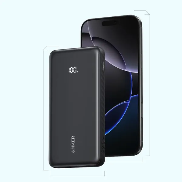 Pin Sạc Dự Phòng Anker 1C1A 22.5W 10000mah Đen