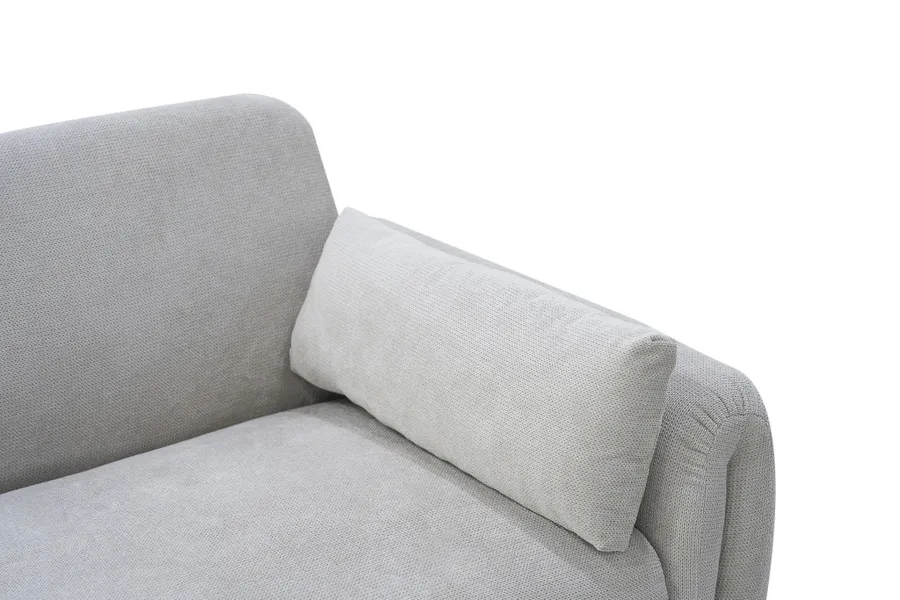 Sofa 3 Chỗ Vale 1307 Xám Nhạt