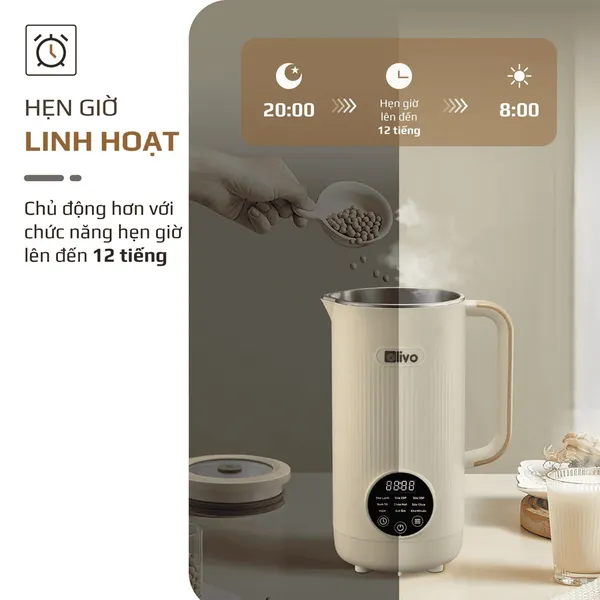 Máy Xay Nấu Đa Năng Olivo CB1200 1.2 Lít