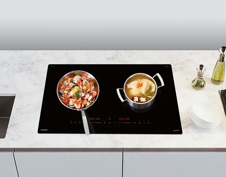 Bếp Điện Từ Đôi Comfee CIH-40DHE