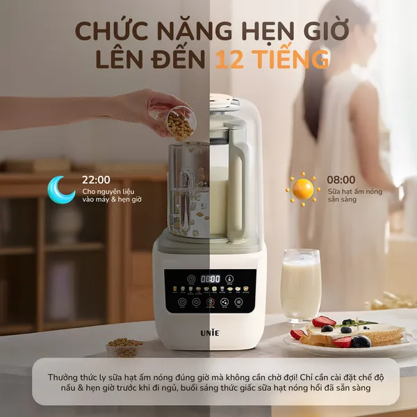 Máy Làm Sữa Hạt Unie UCB15 1.5 Lít