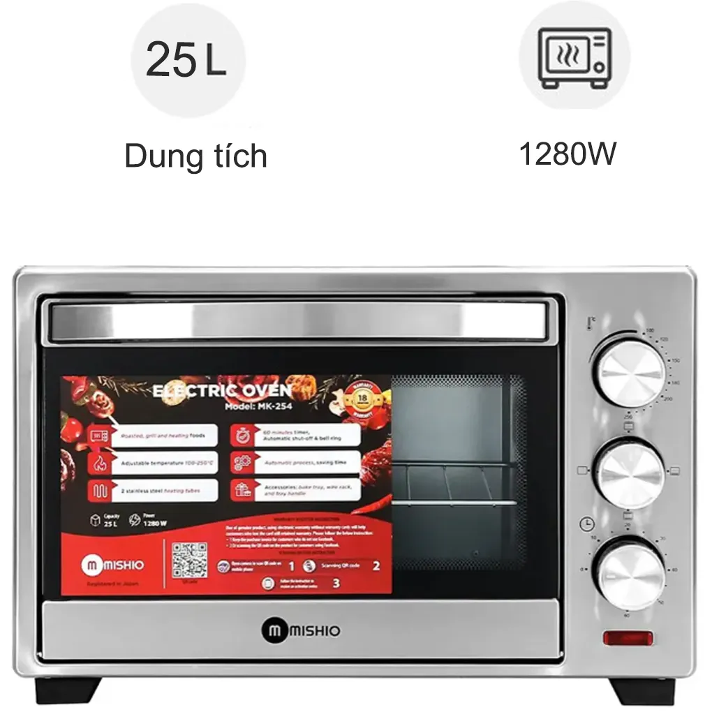 L&ograve; nướng MK 254 25 l&iacute;t