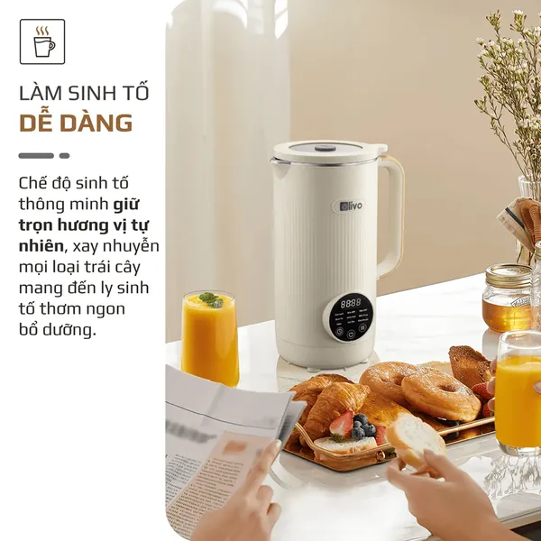 Máy Xay Nấu Đa Năng Olivo CB1200 1.2 Lít