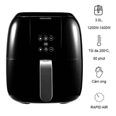 Nồi chiên không dầu điện tử Lock&Lock ECF-300B