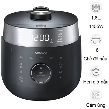 Nồi Cơm Cao Tần Áp Suất Kép Cuckoo CRP-LHTR1009F 1.8 Lít - Hàn Quốc