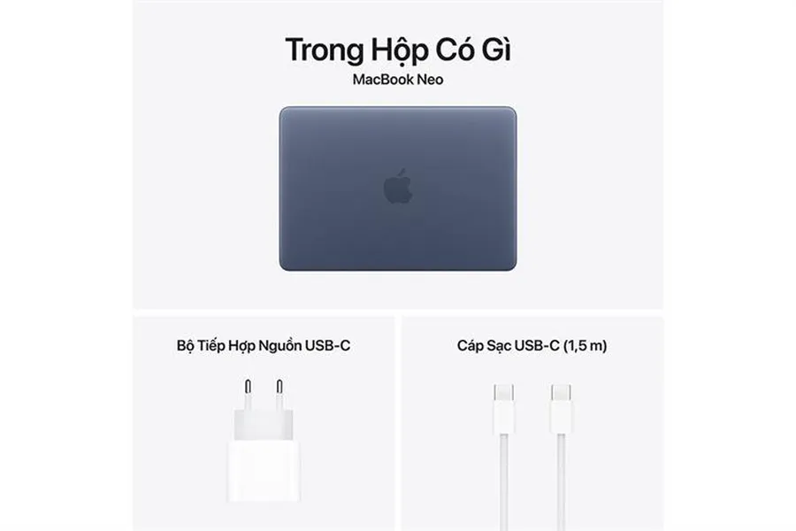 Laptop MacBook Neo 13 inch A18 Pro (8GB+256GB) Xanh Dương