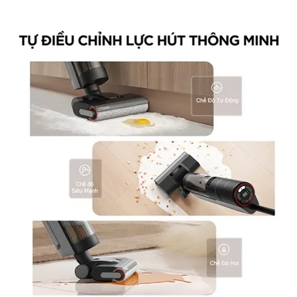 Máy Hút Bụi Lau Sàn Thông Minh, Loại Cầm Tay Dreame H12 Pro