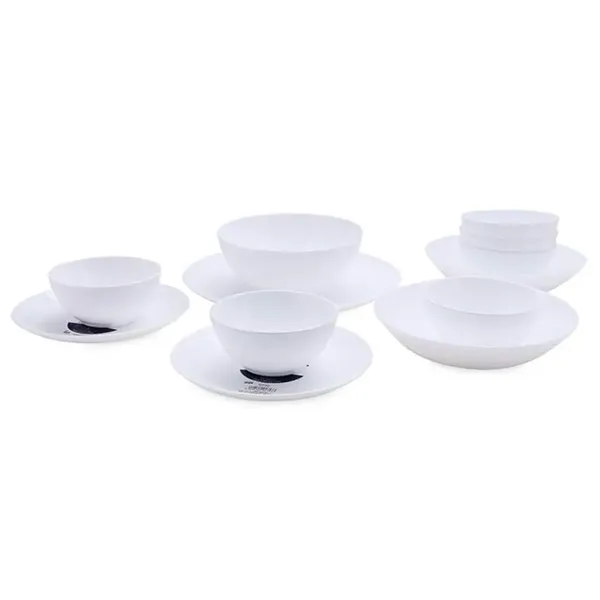 Bộ Đồ Ăn TT Luminarc Diwali Trắng 12 Món