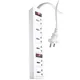 Ổ CẮM DQ-003A-04-2M (6 LỖ 3 CHẤU)
