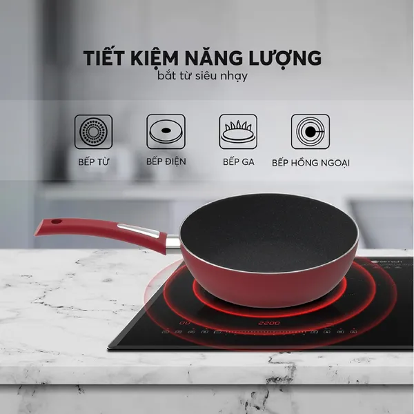 Chảo Chống Dính Elmich EL-7104Max Size 26cm