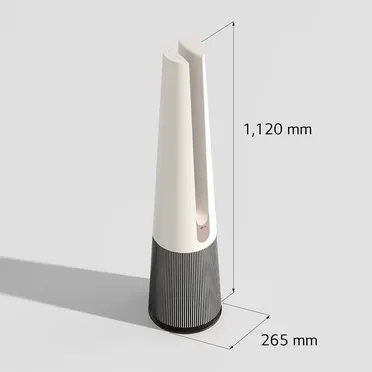 Máy Lọc Không Khí LG PuriCare Aero Tower Hit FS15GPBK0 Màu Be 15