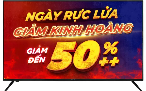 Android Tivi Sharp 4K 50 Inch 4T-C50EK2X
