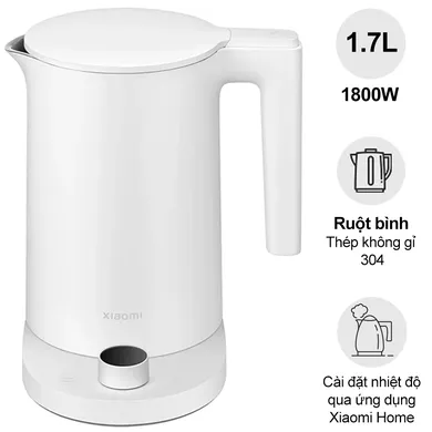 Ấm Đun Nước Xiaomi Smart Kettle 2 Pro EU (BHR9107EU) 1.7 Lít