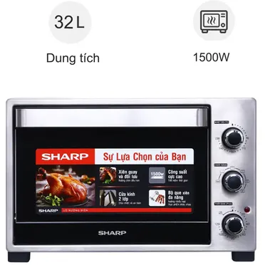 Lò nướng Sharp EO-A323RCSV-ST 32 lít