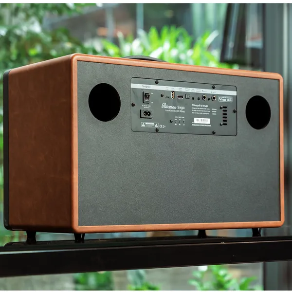 Loa Di Động Xách Tay Paramax Saga (Brown Leather)