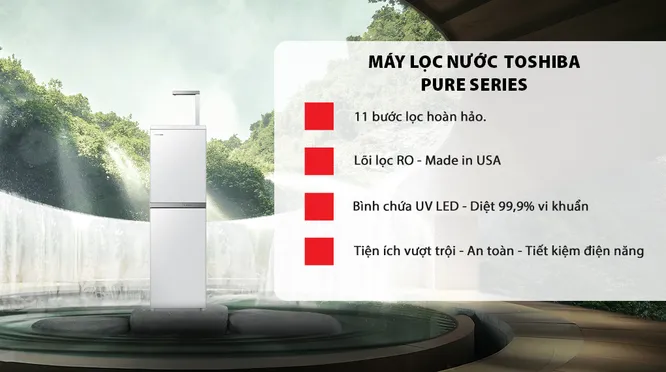 Máy Lọc Nước RO Toshiba TWP-N2396SVN(W) 12