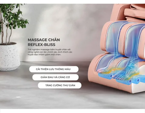 Ghế Massage Gintell B-Bravo GT9850BV 6