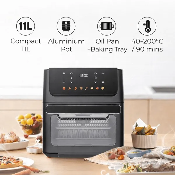 Nồi Chiên Không Dầu Paveden PAF-1118 11 Lít