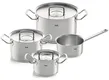 Bộ Nồi 4 Món Fissler OPC2 Nắp Inox - Nhập Khẩu Đức