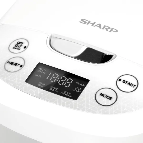 Nồi Cơm Điện Sharp KS-COM180EV-GY 1.8 Lít
