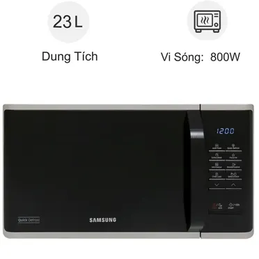 Lò vi sóng Samsung MS23K3513ASV 23 lít
