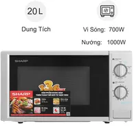 Lò vi sóng Sharp R-G228VN-SL 20 lít