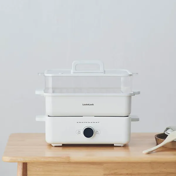 Nồi Lẩu Đa Năng Locknlock Multicooker EJP154IVY 4.5 Lít