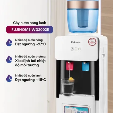 Cây Nước Nóng Lạnh Fujihome WD2002E 3
