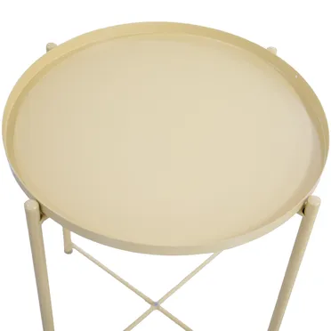 Bàn Tray Kim Loại ECOMT10 Vàng 2
